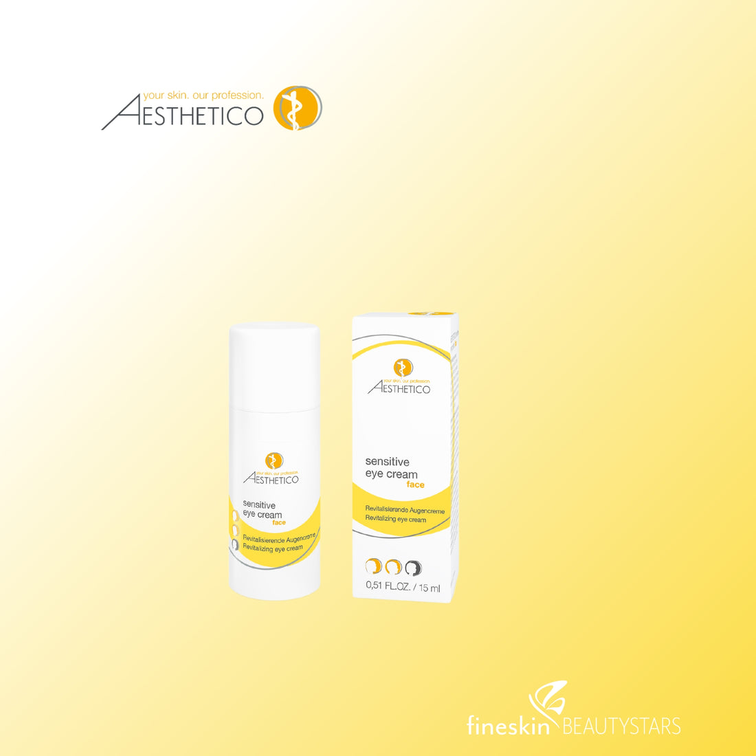 AESTHETICO sensitive eye cream | Revitalisierende Augencreme 15ml