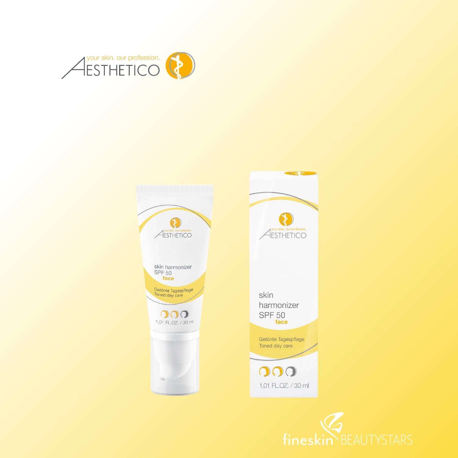 AESTHETICO skin harmonizer SPF 50 | Getönte Tagespflege 30ml